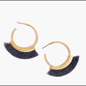 🥳🥂HOST PICK!!! NWT Madewell Fringe Hoop Earrings